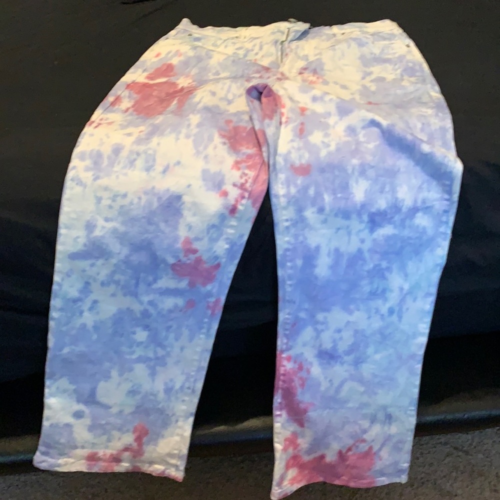 Petite Tye Dye Jeans